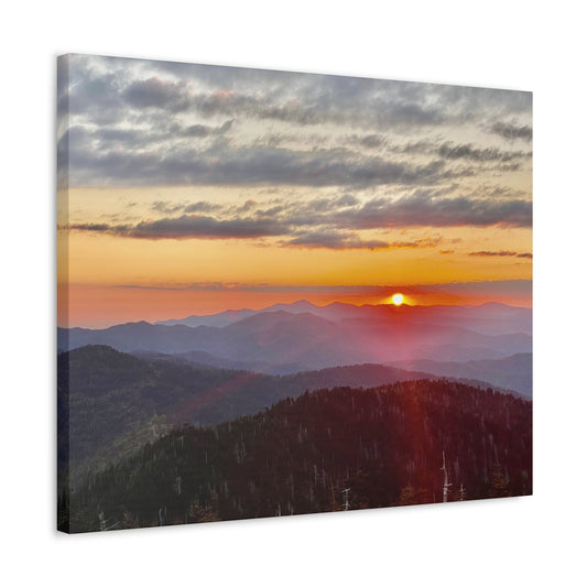 Smoky Sunrise - Canvas