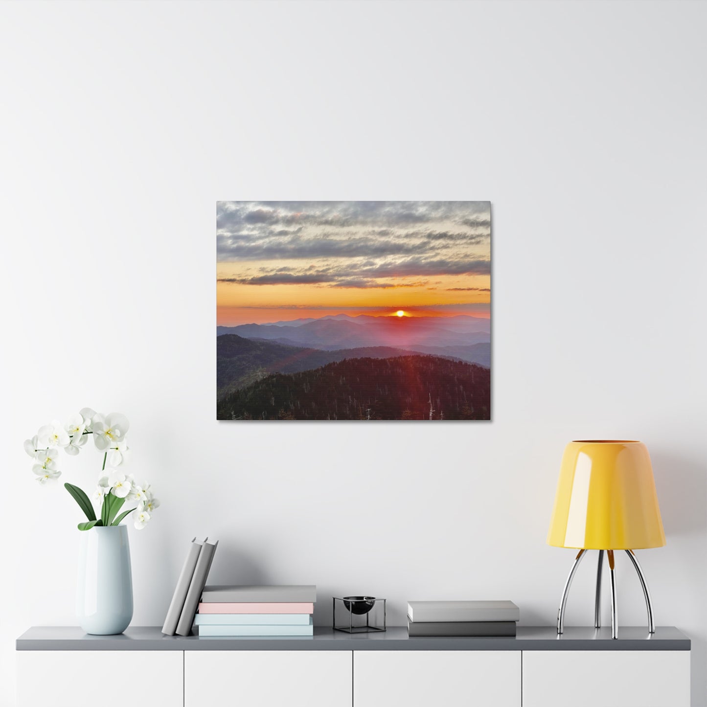 Smoky Sunrise - Canvas